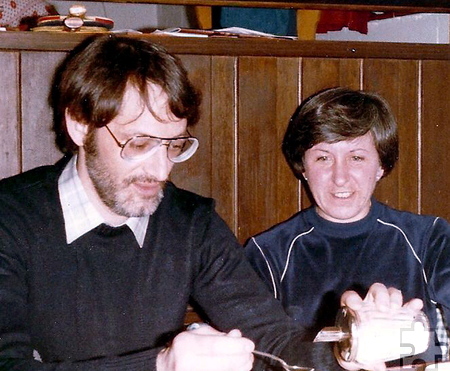 Nach der Freilassung 1981: Peter Felten mit seiner Lebenspartnerin Irene Steffen. Foto: Privat/pp/Agentur ProfiPress