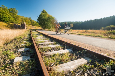 Der 125 Kilometer lange Vennbahn-Radweg ist ein starker Touristenmagnet für die Region. Foto: TAO/pp/Agentur ProfiPress