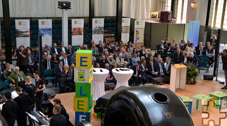 Die 10. Eifelkonferenz fand im stimmungsvollen Jugendstilkraftwerk in Heimbach statt. Foto: Felix Kern/pp/Agentur ProfiPress