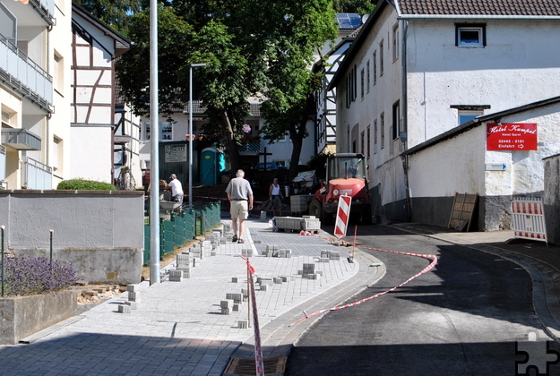 Die Straße Auf der Ley hat mittlerweile eine Asphaltdecke erhalten. Foto: Renate Hotse/pp/Agentur ProfiPress