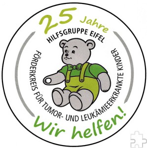 Zum 25. Geburtstag präsentiert die Hilfsgruppe Eifel ein neues Logo. Foto: Reiner Züll/pp/Agentur ProfiPress